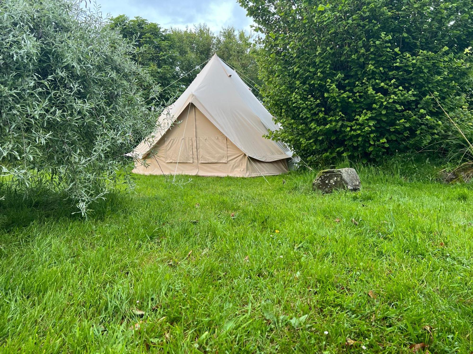 Bluebell Tent At Ballyward Croft Ardkeen Exterior foto